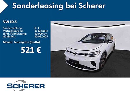 VW ID.5 Volkswagen GTX NAVI AHK DCC PANO WäPu Keyless