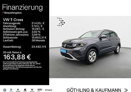 VW T-Cross Volkswagen Life 1.0 TSI 70kW*NAVI*SHZ*LED*ASG*IQ-Dr
