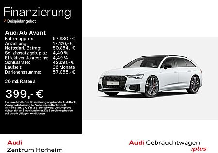 Audi A6 55 TFSIe qu S line S tro*B&O*HUD*Pano*H