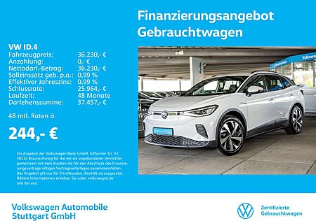 VW ID.4 Volkswagen Pro Navi Kamera LED Stdhzg ACC SHZ