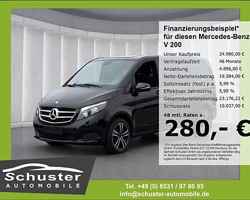 Mercedes-Benz V 200 d Rise*Navi PDC Licht/Regensen Bluetoo 18*