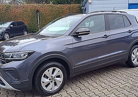 VW T-Cross gebraucht kaufen VW T-Cross Volkswagen Goal-Klimaaut-Navi-Kamera-Leder-Sitzhg-Alu-PDC-DAB