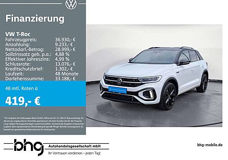 VW T-Roc Volkswagen 1.5 TSI DSG R-Line AHK Pano beats Kamera