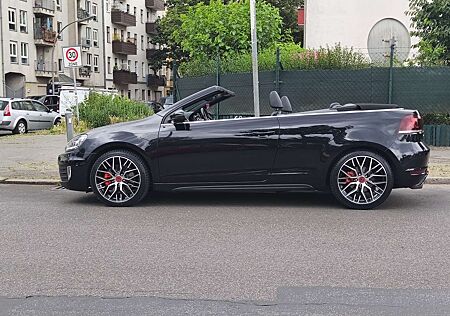 VW Golf Cabriolet Volkswagen Golf 6 Cabrio GTI Top in schwarz