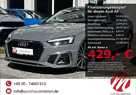 Audi A5 Sportback 40 TDI S line 2.0 Matrix Pano Kamera Nav