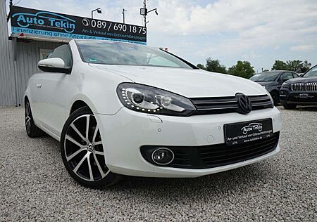 VW Golf Volkswagen VI Cabrio TSI DSG |Leder| |Navi| |Xenon|