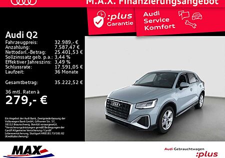Audi Q2 35 TFSI S LINE LED+NAVI+KAMERA+AHK+V COCKPIT+