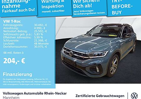 VW T-Roc Volkswagen 2.0 TDI R-Line DSG Navi AHK Kamera usw