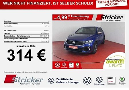 VW T-Roc Volkswagen R 2.0TSI 4M DSG 314,-ohne Anzahlung Navi ACC