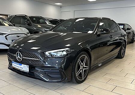 Mercedes-Benz C 180 AMG-Line Night*Pano*Leder*Ambiente*Nav*ACC