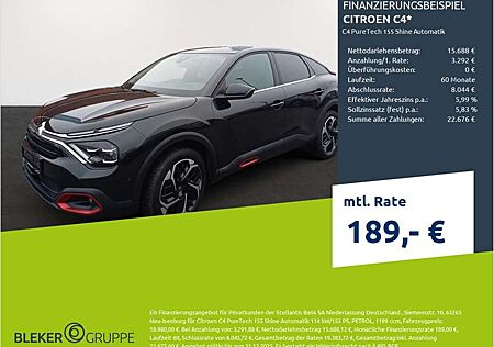 Citroën C4 Citroen PureTech 155 Shine Automatik