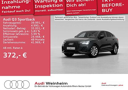 Audi Q3 35 TFSI Black-Paket S-Line LED Navi