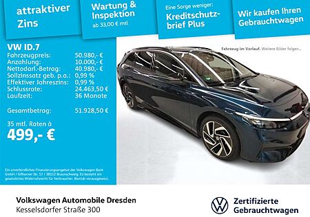 VW ID.7 Volkswagen Tourer Pro