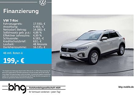 VW T-Roc Volkswagen Life 1.0 l TSI OPF 81 kW (110 PS)