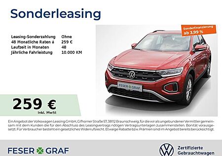 VW T-Roc Volkswagen Life 1.0 TSI Navi LED SiHz DigiCockpit