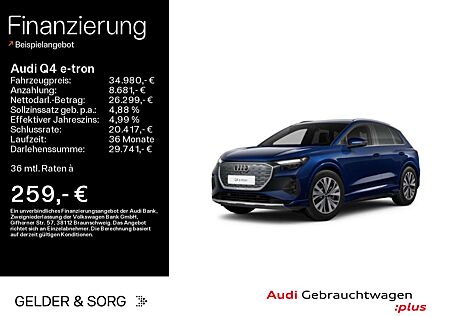Audi Q4 e-tron 40 Int. S line*RFK*ACC*Navi*SZH