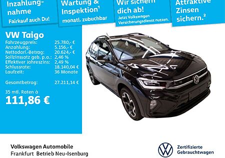 VW Taigo Volkswagen 1.0 TSI R-Line Navi IQ.Light DAB+ FrontAss