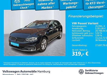 VW Passat Variant Volkswagen GTE 1.4 TSI DSG ACC/KAMERA/NAVI