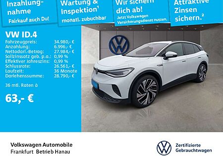 VW ID.4 Volkswagen Pro Performance Navi AHK Sprachbedienung Sp
