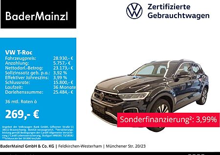 VW T-Roc Volkswagen 1.5 TSI DSG Move LED Navi PDC SHZ Virtual