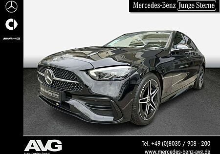 Mercedes-Benz C 200 AMG SHD AHK Night Kamera LED MBUX Spur-P