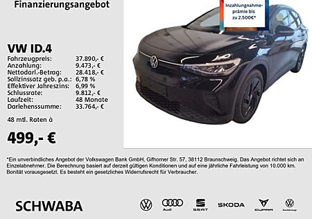 VW ID.4 Volkswagen Pro 82 kW/h Wärmep.*LED*AHK*ACC*R-KAM*8fach