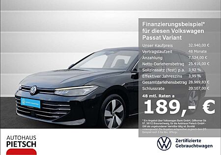 VW Passat Variant Volkswagen 1.5 eTSI DSG Business AHK 360°