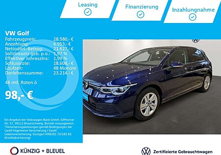 VW Golf Volkswagen Life 1,5 eTSI 150 PS DSG Nav*StHzg*LED*CarP
