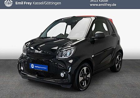 Smart ForTwo cabrio EQ passion/Verdeck rot/22 kW/Exclusi