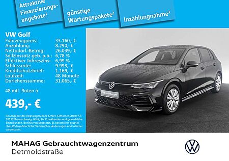 VW Golf Volkswagen VIII 1.5eTSI R-Line LED Navi HuDParkPilot R