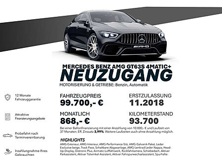 Mercedes-Benz AMG GT 63 4MATIC+ S/4MATIC+/DISTRO+/AIRM/SITZKL