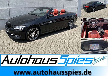 BMW 330 d Cabrio Ledr Rot BiXen Alu19 Memory Nav Shz Tmat