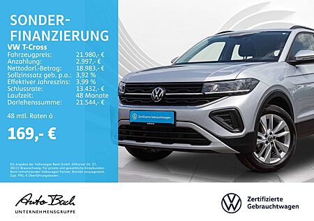 VW T-Cross Volkswagen 1.0 TSI "Life" LED Digital Cockpit ACC E
