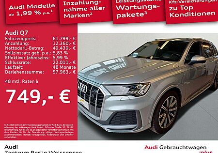 Audi Q7 50 TDI TIP-TRO*QUA*S-LINE*MATRIX*B&O*360*PANO