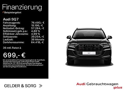 Audi SQ7 S-Line 7Sitze*AHK*Stand*HuD*Pano*S-Sitze*DAB