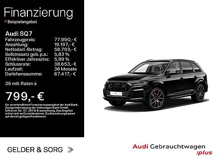 Audi SQ7 S-Line 7Sitze*AHK*Stand*HuD*Pano*S-Sitze*DAB