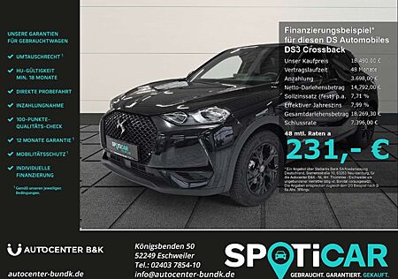 DS Automobiles DS 3 Crossback E-TENSE PERFORMANCE LINE digitales Cockpit Apple C