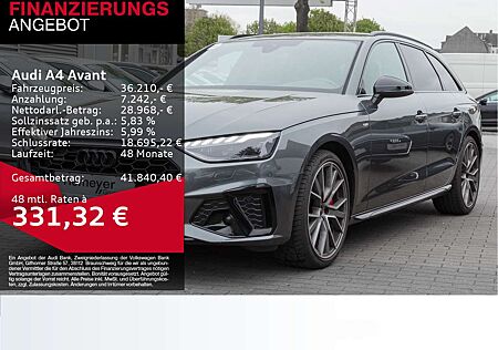 Audi A4 40 TFSI Q 2x S LINE LM19 KAMERA NAVI+ V