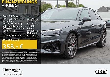 Audi A4 40 TFSI Q 2 x S LINE LM19 KAMERA NAVI+