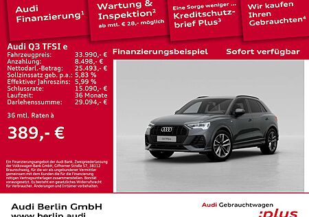 Audi Q3 S line 45 e S tr. LED PDC NAVI VIRTUAL