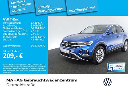 VW T-Roc Volkswagen 2.0 TDI STYLE Navi LED AHK Kamera DSG