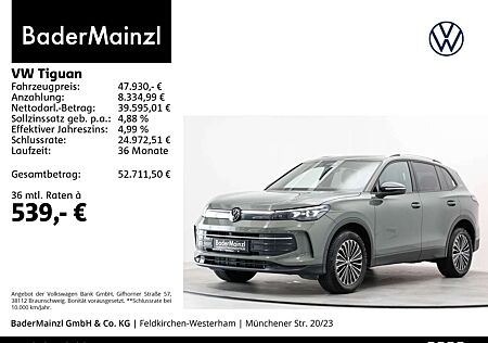 VW Tiguan Volkswagen 2.0 TDI 4M DSG Goal AHK 360° Matrix Pano