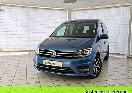 VW Caddy Volkswagen Highline BMT, unfallfrei, AHK, Navi,Scheckheft,LMF