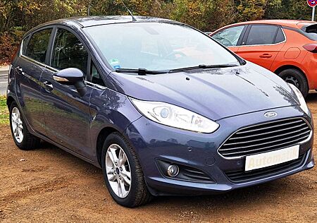 Ford Fiesta Titanium/Navi/PDC v+h/Automatik/Zahnriemen Neu/EU5