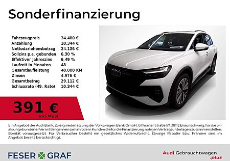 Audi Q4 e-tron gebraucht kaufen Audi Q4 e-tron 45 qu S Line Int Pano,Leder,Navi,LED