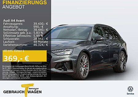 Audi A4 40 TFSI Q 2 x S LINE LM19 KAMERA NAVI+