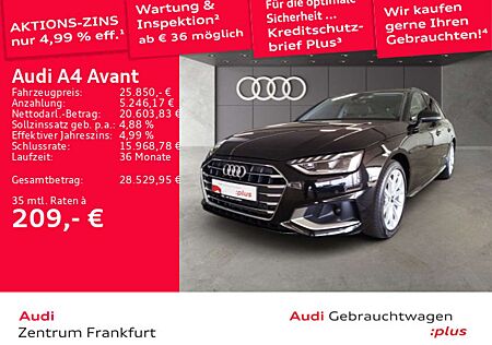 Audi A4 35 TFSI S tronic advanced LED DAB Tempo
