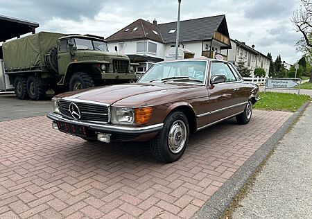 Mercedes-Benz SLC 280 Oldtimer Klima Schalter Lederausstattung in beige