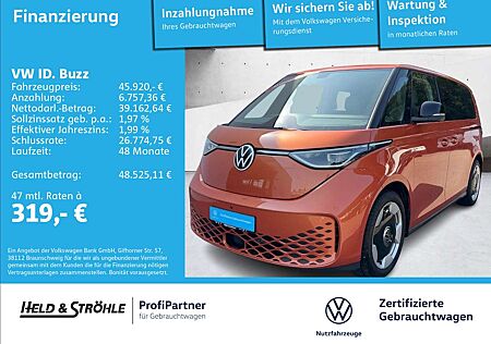 VW ID.BUZZ gebraucht kaufen VW ID.BUZZ Volkswagen ID. Buzz Pro AHK MATRIX 360°KAM NAVPRO EL. TÜREN