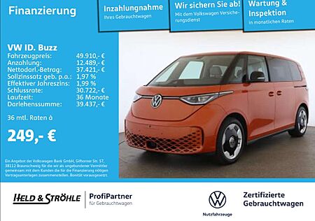 VW ID.BUZZ Volkswagen ID. Buzz Pro AHK MATRIX 360°KAM NAVPRO EL. TÜREN